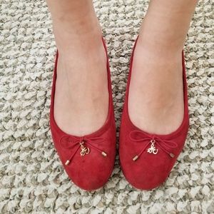 Sam Edelman Red Flats